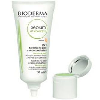 Bioderma Sébium AI + 2 g - Korektor a tónovací krém 2 v 1 na pleť s nedokonalostmi 30 ml pro ženy