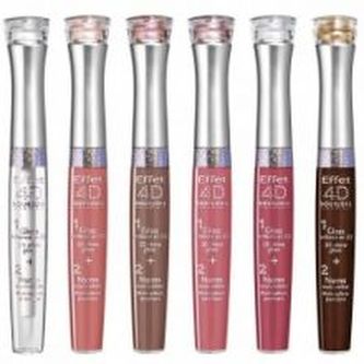 Bourjois 4D Effet Gloss - Lesk na rty 7,5 ml + třpytky 0,2 g pro ženy