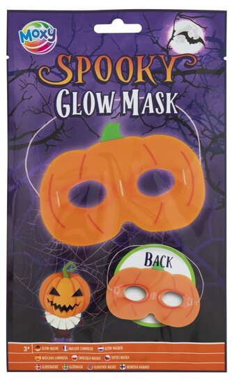 Svítící Halloweenská maska - Dýně Svítící Halloweenská maska - Dýně