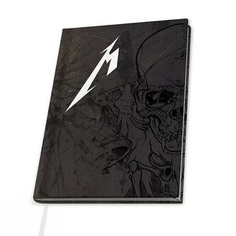 Zápisník Metallica - Skulls, A5