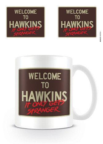 Hrnek Stranger Things - Welcome To Hawkins, 0,315 l