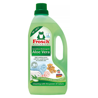 Frosch Gel Detergent Aloe Vera - Tekutý prací přípravek s aloe vera ( koncentrát ) 1500 ml pro ženy