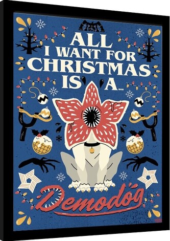 Obraz na zeď - Stranger Things - All I Want For Christmas, 34.3 × 44.5 cm