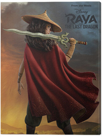 Obraz na plátně Raya and the Last Dragon - Before the Storm, 2 - 60×80 cm
