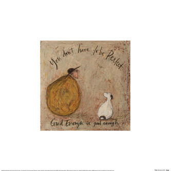 Umělecký tisk Sam Toft - Good Enough Is Good Enough, 30 × 30 cm