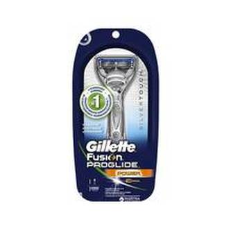 Gillette Fusion Proglide Power Silver Touch - Bateriový holicí strojek + 1 náhradní hlavice pro muže