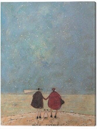 Obraz na plátně Sam Toft - Big Skies, 2 cm - 30×40 cm