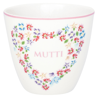 Porcelánový hrnek na latté Columbine Mutti