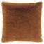 Sametově hebký polštář Lonne hnědý