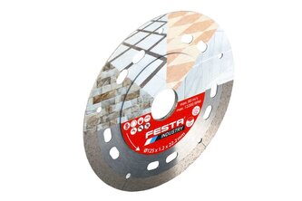 Kotouč diamantový FESTA INDUSTRY řezný plný 125x1.2x22.2mm
