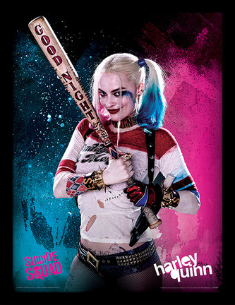 Obraz na zeď - Sebevražedný oddíl (Suicide Squad) - Harley Quinn, 30 × 40 cm