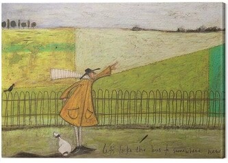 Obraz na plátně Sam Toft - Let‘s Take the Bus to Somewhere, 2 - 80×60 cm