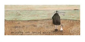 Umělecký tisk Sam Toft - Enjoying Our Special Place, 100 × 50 cm