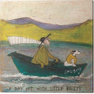 Obraz na plátně Sam Toft - A Day Out with Little Betty, 2 cm - 40×40 cm