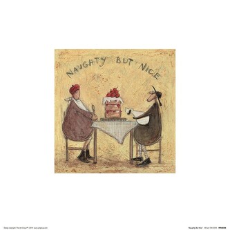 Umělecký tisk Sam Toft - Naughty But Nice, 30 × 30 cm