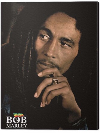 Obraz na plátně Bob Marley - Legend, 2 cm - 60×80 cm