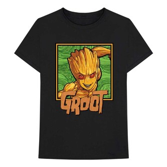 Tričko Guardians of the Galaxy - Groot Square, L