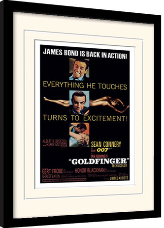 Obraz na zeď - James Bond - Goldfingers Excitement, 34.3 × 44.5 cm