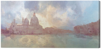 Obraz na plátně Malcolm Sanders - The Grand Canal, 2 - 100×50 cm