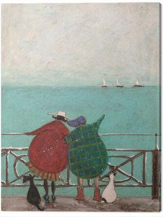 Obraz na plátně Sam Toft - We Saw Three Ships Come Sailing By, 2 - 60×80 cm
