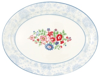 Porcelánový servírovací talíř Ailis White