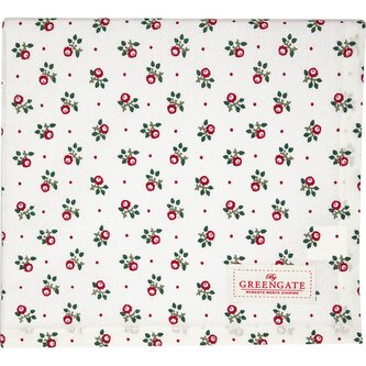 Bavlněný ubrus Abi White 100x100