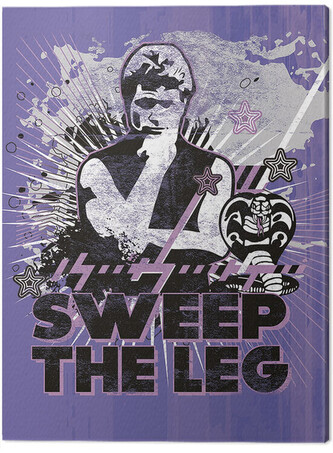 Obraz na plátně Cobra Kai - Sweep the Leg, 2 - 30×40 cm