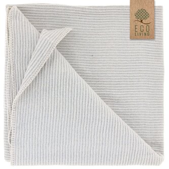 Heboučký hřejivý pléd Sally v holubí bílé