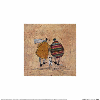 Umělecký tisk Sam Toft - Wherever Life Takes Us, 30 × 30 cm