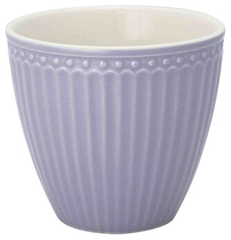 Keramický hrnek na latté Alice Lavender