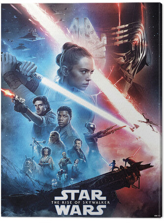 Obraz na plátně Star Wars: The Rise of Skywalker - Saga, 2 - 60×80 cm
