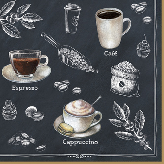 Papírový ubrousek Barista