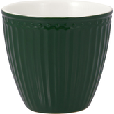 Porcelánový hrnek na latté Alice Pinewood Green