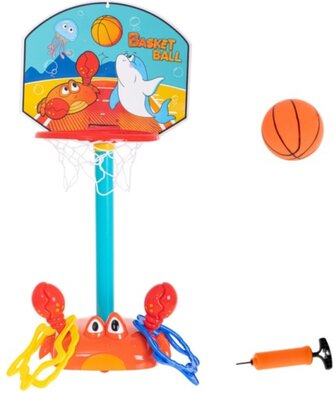 KIK Basketbalový koš 2v1 Krab