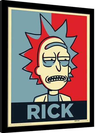 Obraz na zeď - Rick & Morty - Rick Campaign, 30 × 40 cm