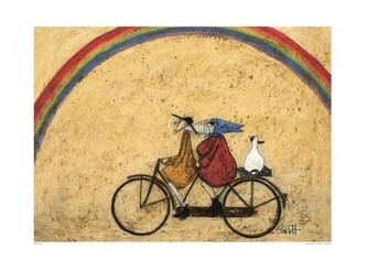 Umělecký tisk Sam Toft - Somewhere Under a Rainbow, 80 × 60 cm