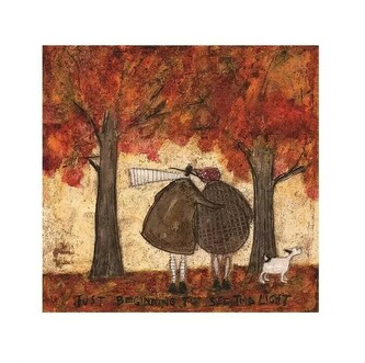 Umělecký tisk Sam Toft - Just Beginning To See The Light, 40 × 40 cm