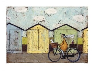 Umělecký tisk Sam Toft - Off For A Breakfast, 80 × 60 cm