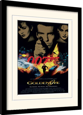 Obraz na zeď - James Bond - Goldeneye, 34.3 × 44.5 cm