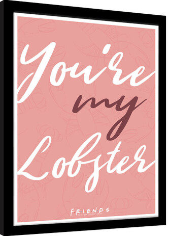 Obraz na zeď - Přátelé - You‘re My Lobster, 34.3 × 44.5 cm