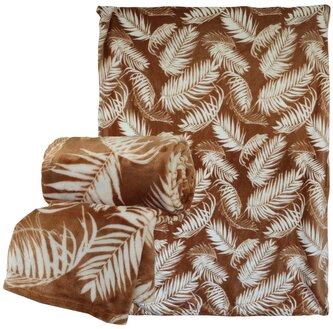 Měkká deka Fien hnědá