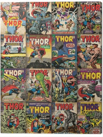 Obraz na plátně Thor - Covers, 2 - 60×80 cm