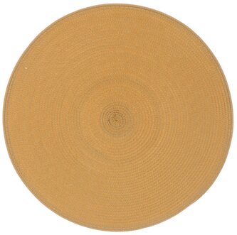 Kulaté prostírání Daisy karamelové