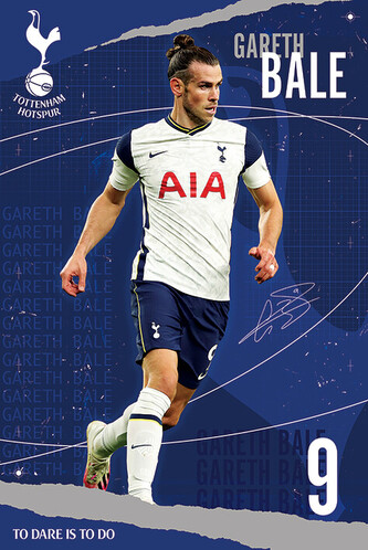 Plakát, Obraz - Tottenham Hotspur FC - Bale, 61 × 91.5 cm
