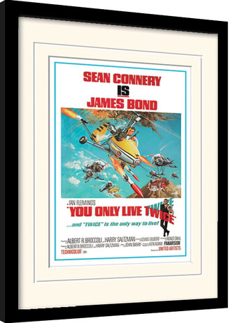 Obraz na zeď - James Bond - You Only Live Twice, 34.3 × 44.5 cm