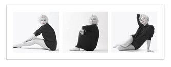 Umělecký tisk Marilyn Monroe - Sweater Triptych, 95 × 33 cm