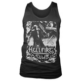 Tričko Stranger Things - Hellfire Club Rock, M