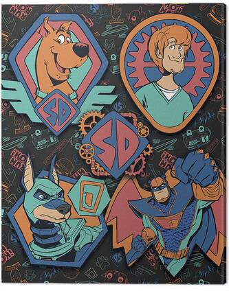 Obraz na plátně Scoob! - Advanced Tech Neon, 2 - 40×50 cm