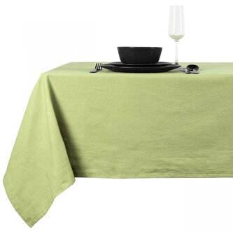 Elegantní ubrus Trix světle zelený střední