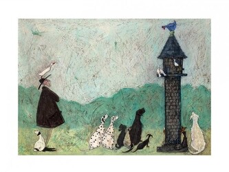 Umělecký tisk Sam Toft - An Audience with Sweetheart, 80 × 60 cm